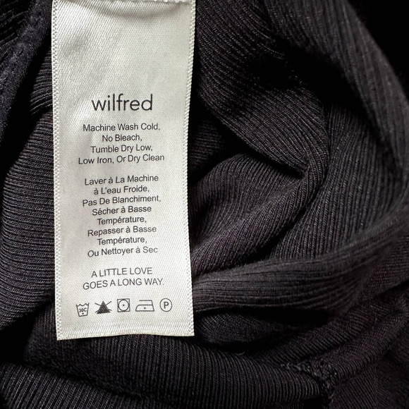 Wilfred Danette Ruffle Ribbed Thong Bodysuit‎ Size XS - Picture 5 of 6